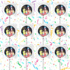 Spongebob Squarepants Lollipops Party Favors Personalized Suckers 12 Pcs