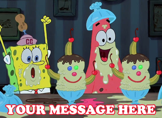 SpongeBob SquarePants Edible Image Cake Topper Personalized Birthday Sheet Decoration Custom Party Frosting Transfer Fondant