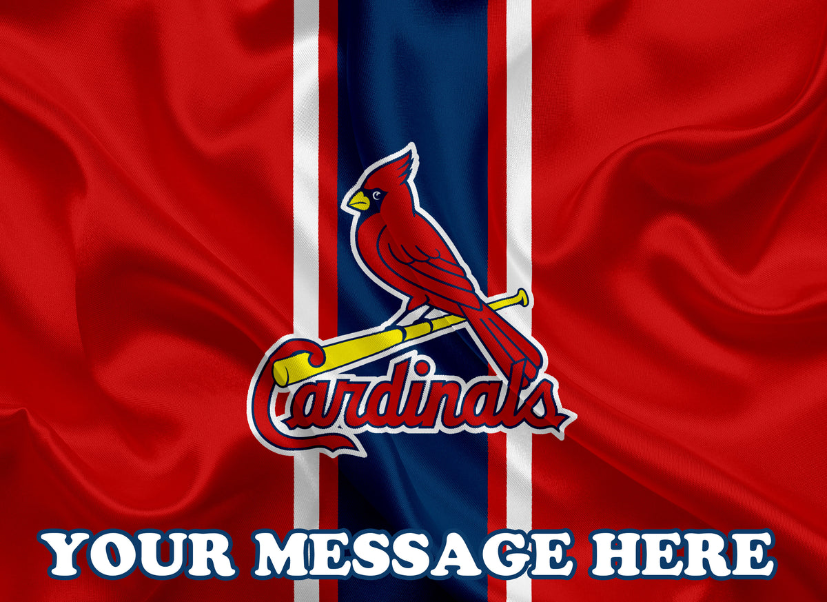 St. Louis Cardinals Edible Image Cake Topper Personalized Birthday Sheet Decoration Custom Party Frosting Transfer Fondant