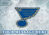 St. Louis Blues Edible Image Cake Topper Personalized Birthday Sheet Decoration Custom Party Frosting Transfer Fondant