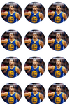 Stephen Curry Edible Cupcake Toppers (12 Images) Cake Image Icing Sugar Sheet Edible Cake Images
