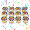 Super Wings Edible Cupcake Toppers (12 Images) Cake Image Icing Sugar Sheet Edible Cake Images