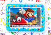 Super Mario Odyssey Edible Image Cake Topper Personalized Birthday Sheet Decoration Custom Party Frosting Transfer Fondant