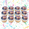 Tangled Edible Cupcake Toppers (12 Images) Cake Image Icing Sugar Sheet Edible Cake Images