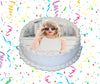 Taylor Swift Edible Image Cake Topper Personalized Birthday Sheet Custom Frosting Round Circle