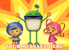 Team Umizoomi Edible Image Cake Topper Personalized Birthday Sheet Decoration Custom Party Frosting Transfer Fondant