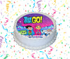Teen Titans Go! Edible Image Cake Topper Personalized Birthday Sheet Custom Frosting Round Circle