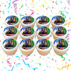 Thanos Edible Cupcake Toppers (12 Images) Cake Image Icing Sugar Sheet Edible Cake Images