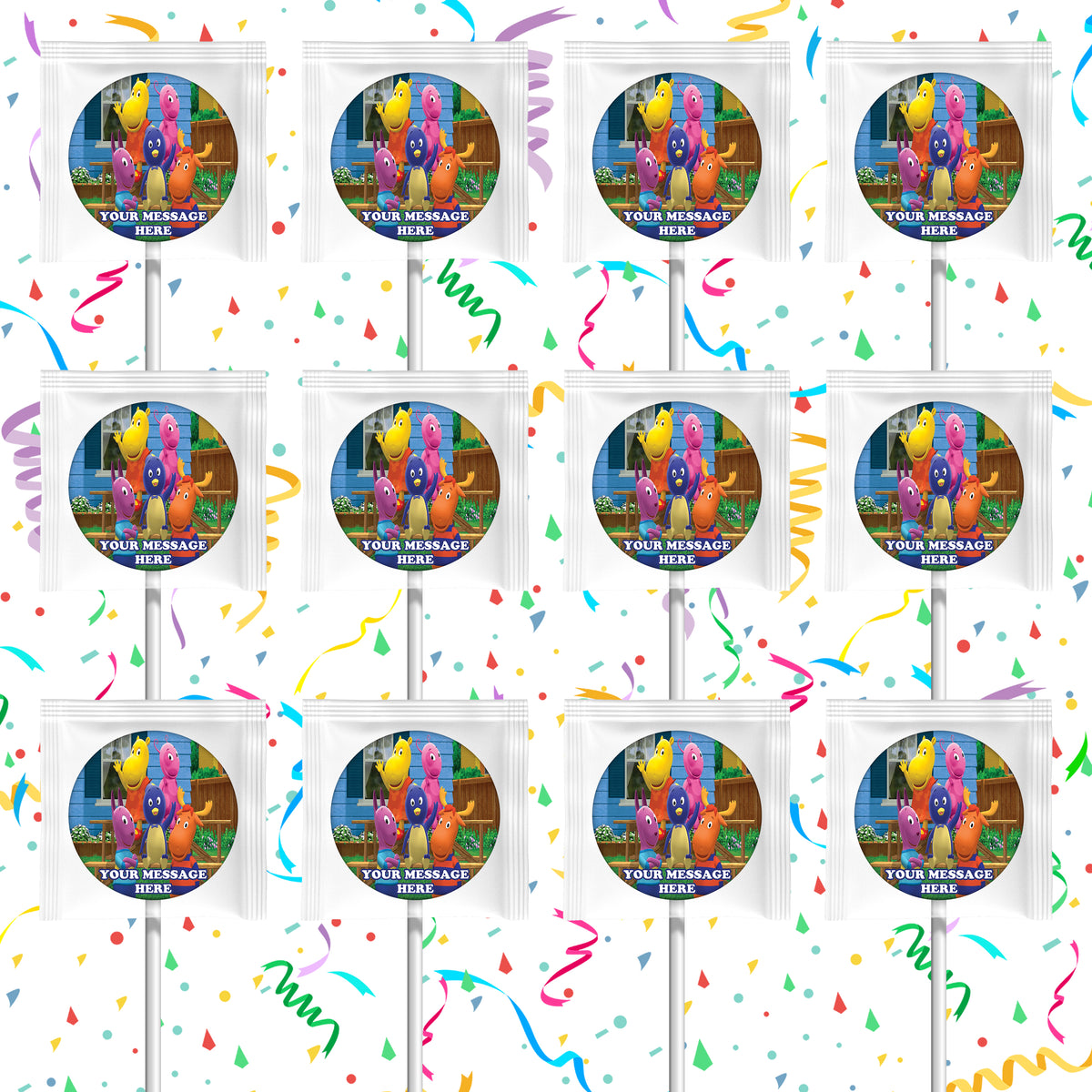 The Backyardigans Lollipops Party Favors Personalized Suckers 12 Pcs