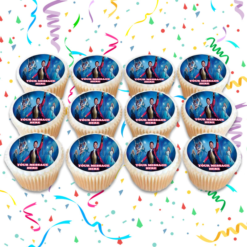 The Greatest Showman Edible Cupcake Toppers (12 Images) Cake Image Ici ...