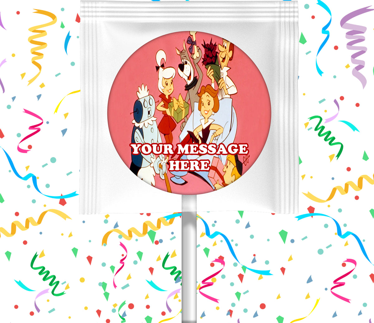 The Jetsons Lollipops Party Favors Personalized Suckers 12 Pcs