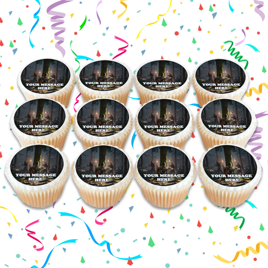 The Last Of Us Edible Cupcake Toppers (12 Images) Cake Image Icing Sugar Sheet