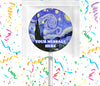 The Starry Night Lollipops Party Favors Personalized Suckers 12 Pcs