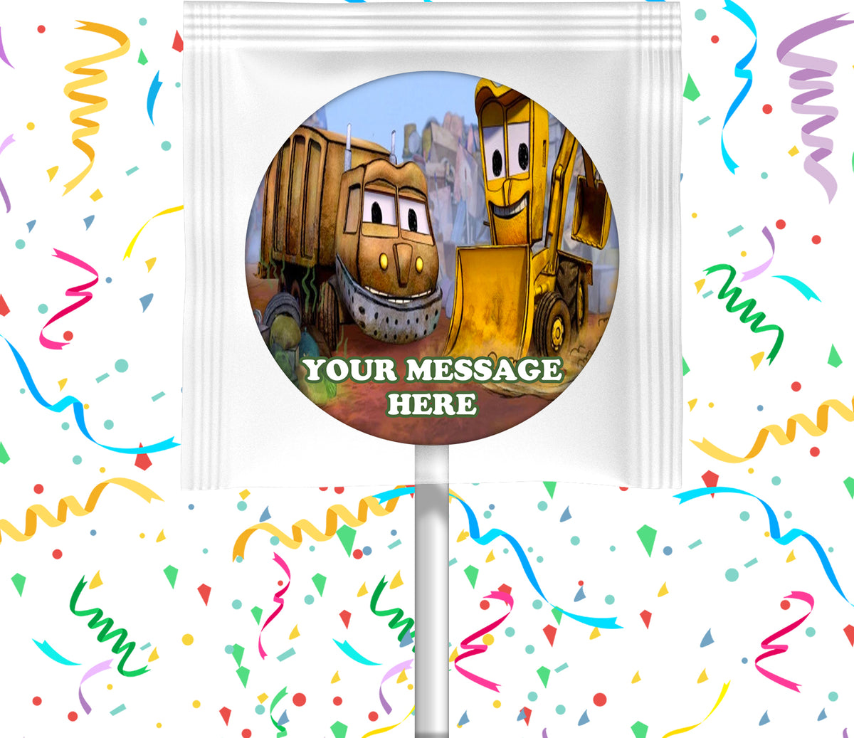 The Stinky And Dirty Show Lollipops Party Favors Personalized Suckers 12 Pcs