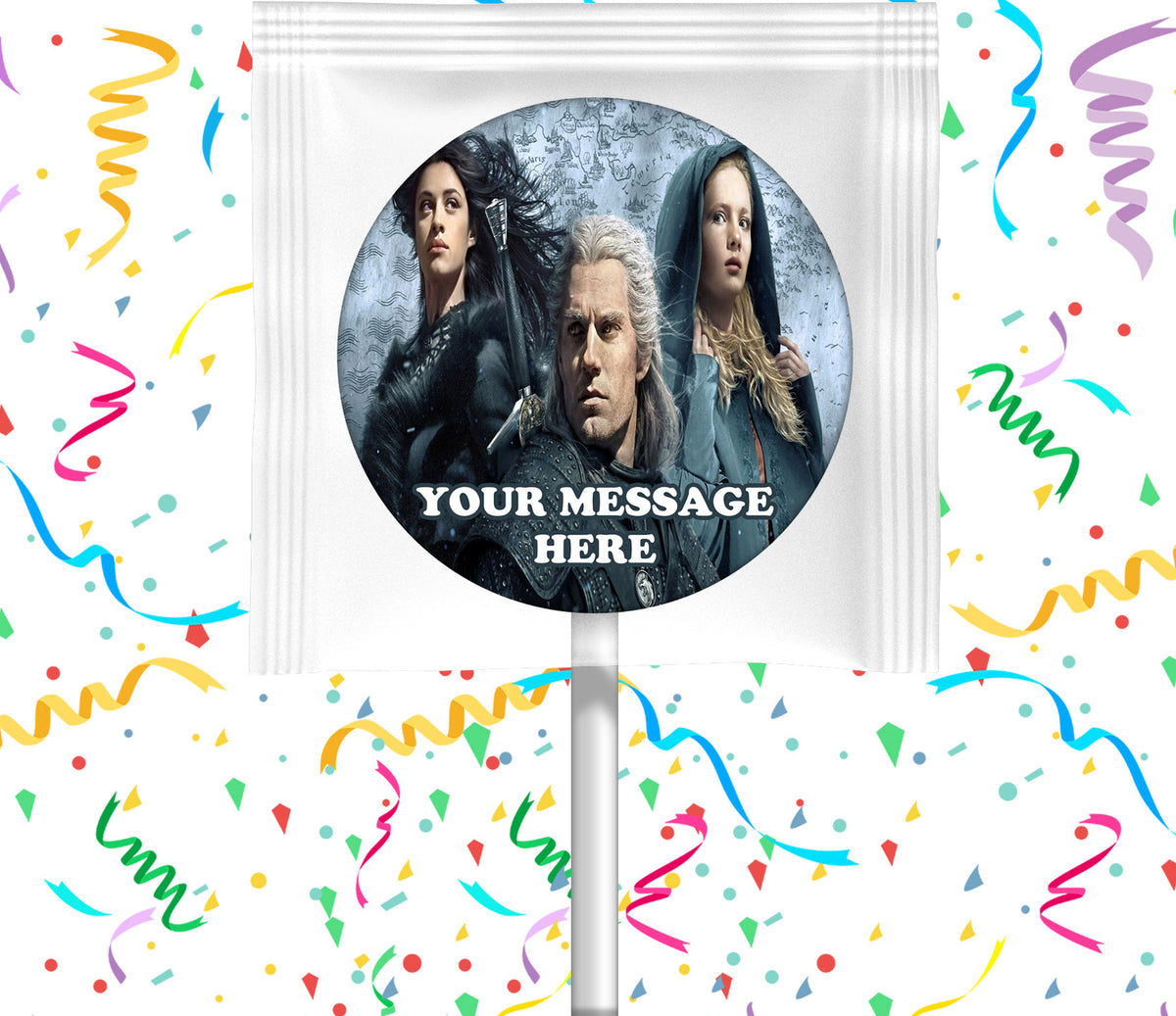 The Witcher Lollipops Party Favors Personalized Suckers 12 Pcs
