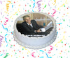 The Ellen DeGeneres Show Edible Image Cake Topper Personalized Birthday Sheet Custom Frosting Round Circle