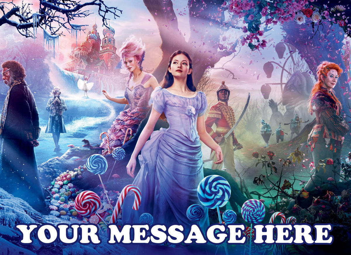 The Nutcracker And The Four Realms Edible Image Cake Topper Personalized Birthday Sheet Decoration Custom Party Frosting Transfer Fondant