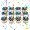 Thomas & Friends Edible Cupcake Toppers (12 Images) Cake Image Icing Sugar Sheet Edible Cake Images