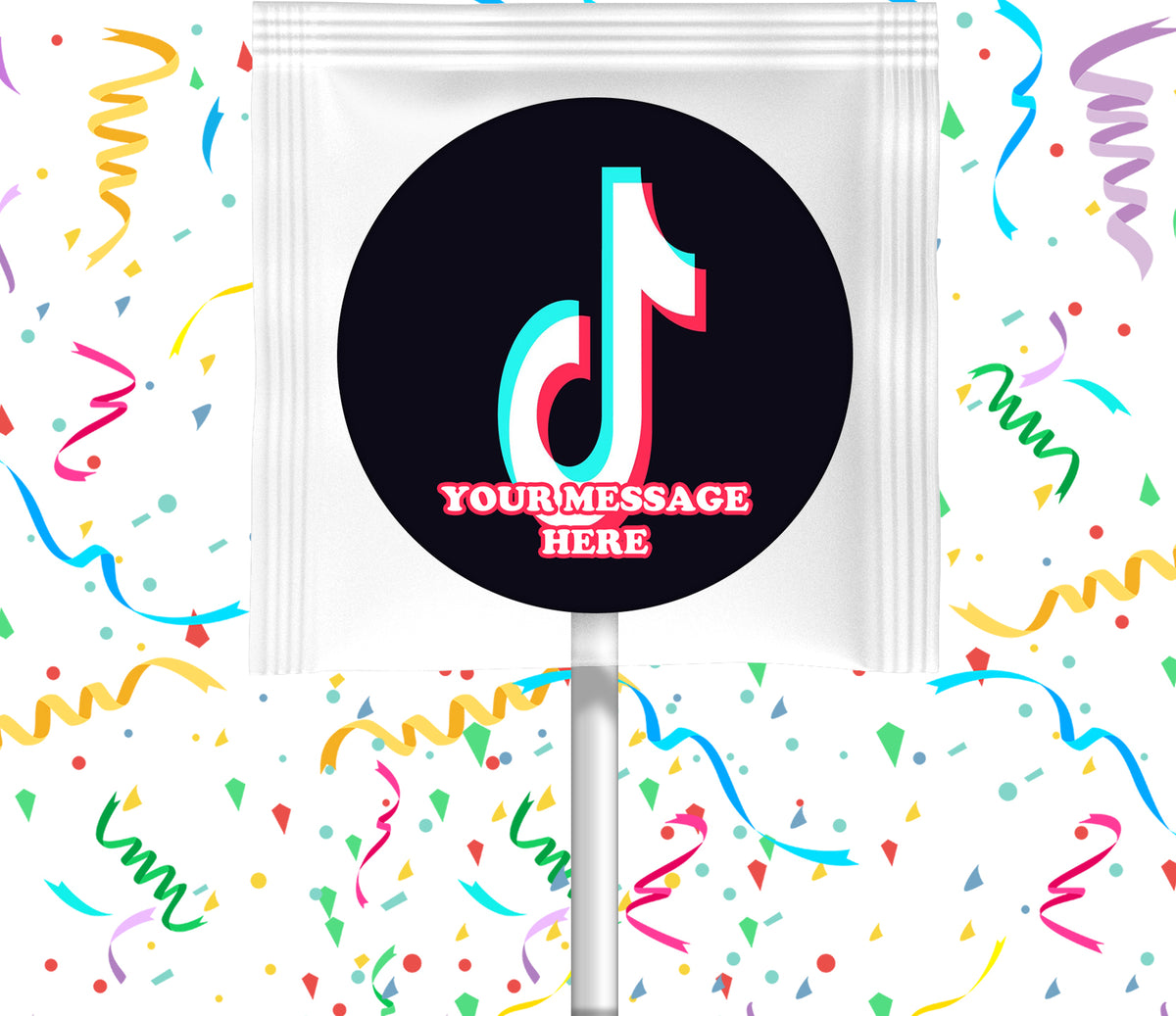 Tiktok Lollipops Party Favors Personalized Suckers 12 Pcs