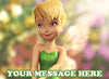 Tinker Bell Edible Image Cake Topper Personalized Birthday Sheet Decoration Custom Party Frosting Transfer Fondant