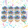 Top Wing Edible Cupcake Toppers (12 Images) Cake Image Icing Sugar Sheet Edible Cake Images