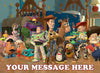 Toy Story Edible Image Cake Topper Personalized Birthday Sheet Decoration Custom Party Frosting Transfer Fondant