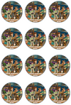 Toy Story Edible Cupcake Toppers (12 Images) Cake Image Icing Sugar Sheet Edible Cake Images