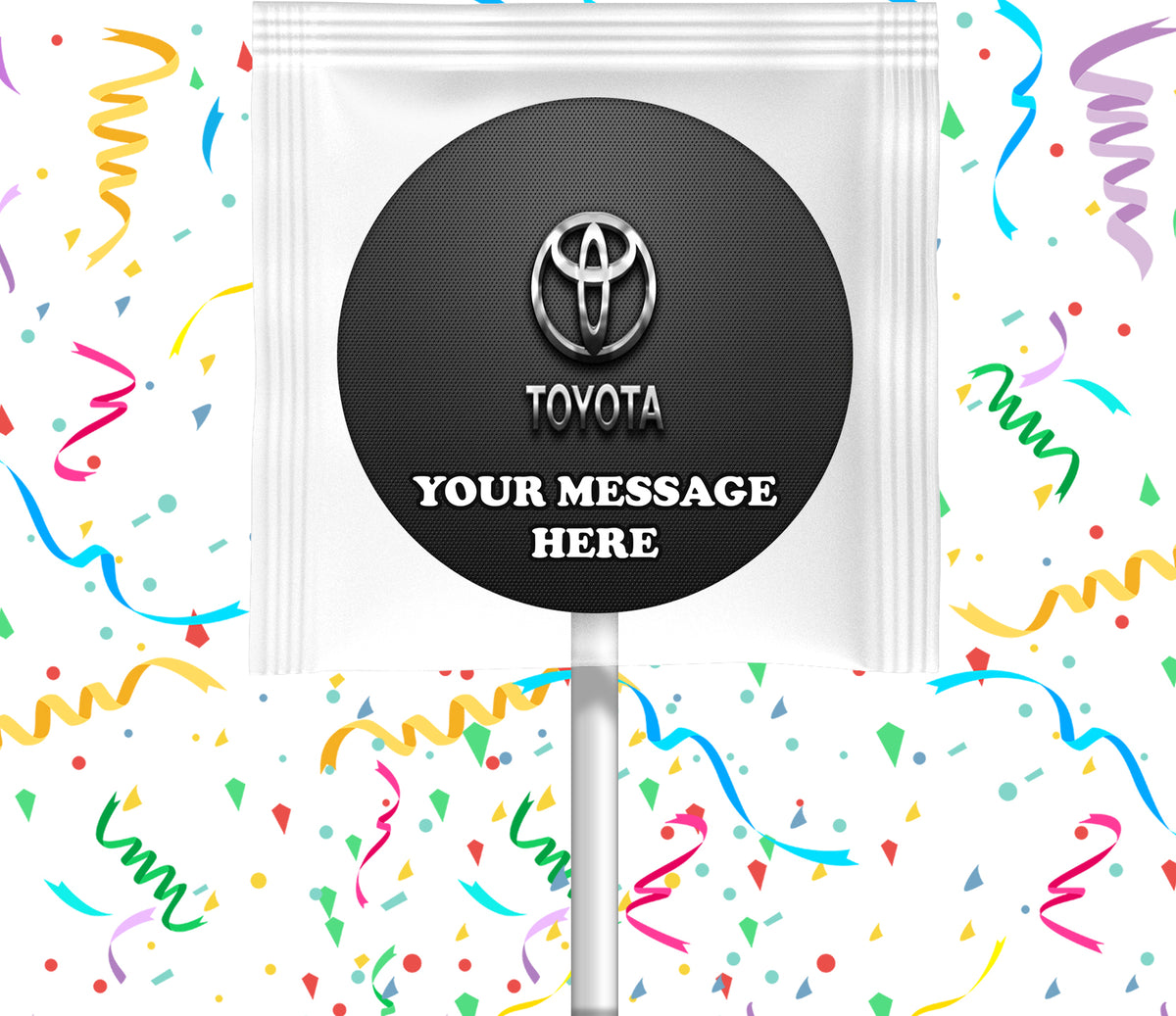 Toyota Lollipops Party Favors Personalized Suckers 12 Pcs