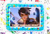 Tracer Edible Image Cake Topper Personalized Birthday Sheet Decoration Custom Party Frosting Transfer Fondant