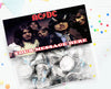 ACDC Party Favors Supplies Decorations Candy Treat Bags 12 Pcs