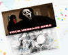 Scream Party Favors Supplies Decorations Candy Treat Bags 12 Pcs