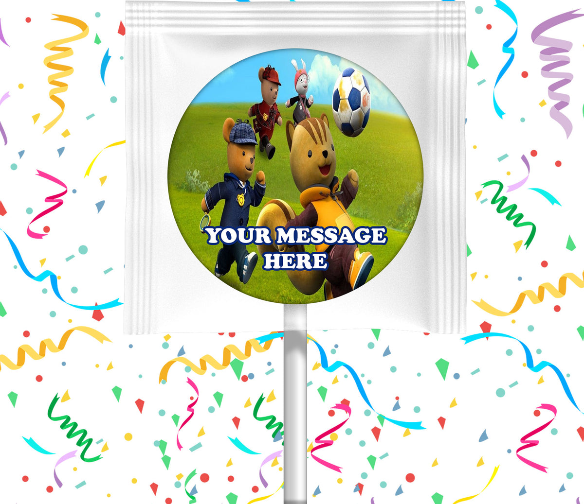 Treehouse Detectives Lollipops Party Favors Personalized Suckers 12 Pcs