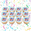 True And The Rainbow Kingdom Edible Cupcake Toppers (12 Images) Cake Image Icing Sugar Sheet Edible Cake Images