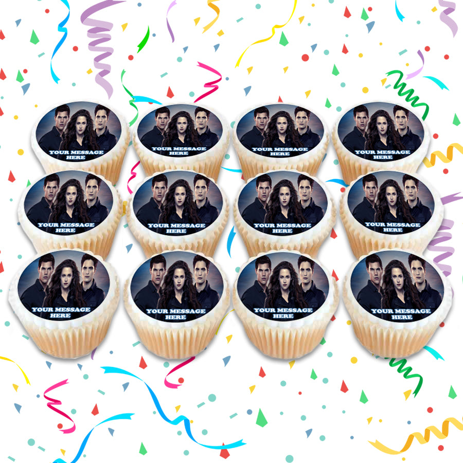 Twilight Edible Cupcake Toppers (12 Images) Cake Image Icing Sugar Sheet Edible Cake Images