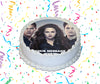Twilight Edible Image Cake Topper Personalized Birthday Sheet Custom Frosting Round Circle