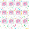 Unicorn Lollipops Party Favors Personalized Suckers 12 Pcs
