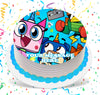 Unikitty Edible Image Cake Topper Personalized Birthday Sheet Custom Frosting Round Circle