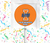 University Of Illinois Lollipops Party Favors Personalized Suckers 12 Pcs