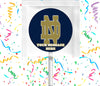 University Of Notre Dame Lollipops Party Favors Personalized Suckers 12 Pcs