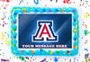 University Of Arizona Edible Image Cake Topper Personalized Birthday Sheet Decoration Custom Party Frosting Transfer Fondant