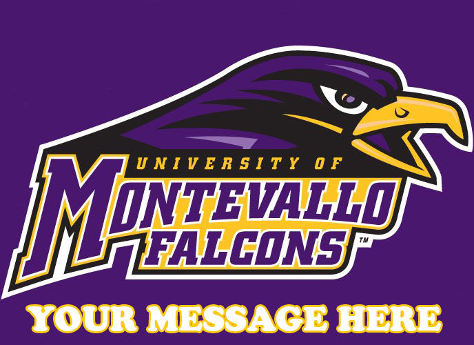University Of Montevallo Edible Image Cake Topper Personalized Birthday Sheet Decoration Custom Party Frosting Transfer Fondant