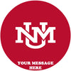 University Of New Mexico Edible Image Cake Topper Personalized Birthday Sheet Custom Frosting Round Circle
