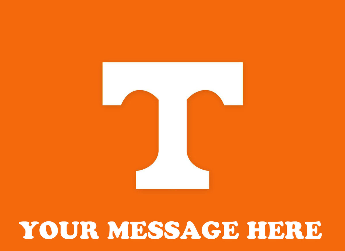 University Of Tennessee Edible Image Cake Topper Personalized Birthday Sheet Decoration Custom Party Frosting Transfer Fondant