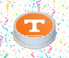 University Of Tennessee Edible Image Cake Topper Personalized Birthday Sheet Custom Frosting Round Circle