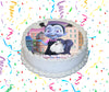 Vampirina Edible Image Cake Topper Personalized Birthday Sheet Custom Frosting Round Circle