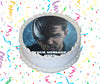 Venom Edible Image Cake Topper Personalized Birthday Sheet Custom Frosting Round Circle