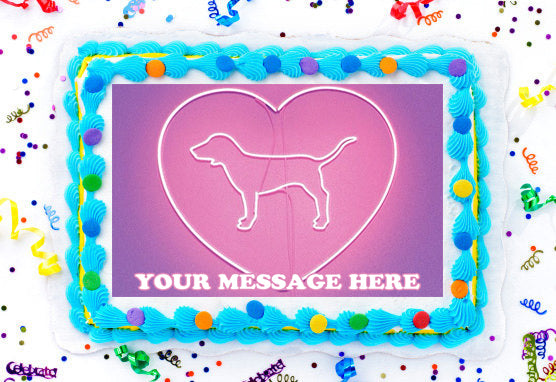 Victoria&#39;s Secret Edible Image Cake Topper Personalized Birthday Sheet Decoration Custom Party Frosting Transfer Fondant