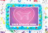 Victoria's Secret Edible Image Cake Topper Personalized Birthday Sheet Decoration Custom Party Frosting Transfer Fondant