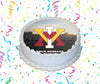 Virginia Military Institute Edible Image Cake Topper Personalized Birthday Sheet Custom Frosting Round Circle