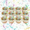 Wallykazam! Edible Cupcake Toppers (12 Images) Cake Image Icing Sugar Sheet Edible Cake Images